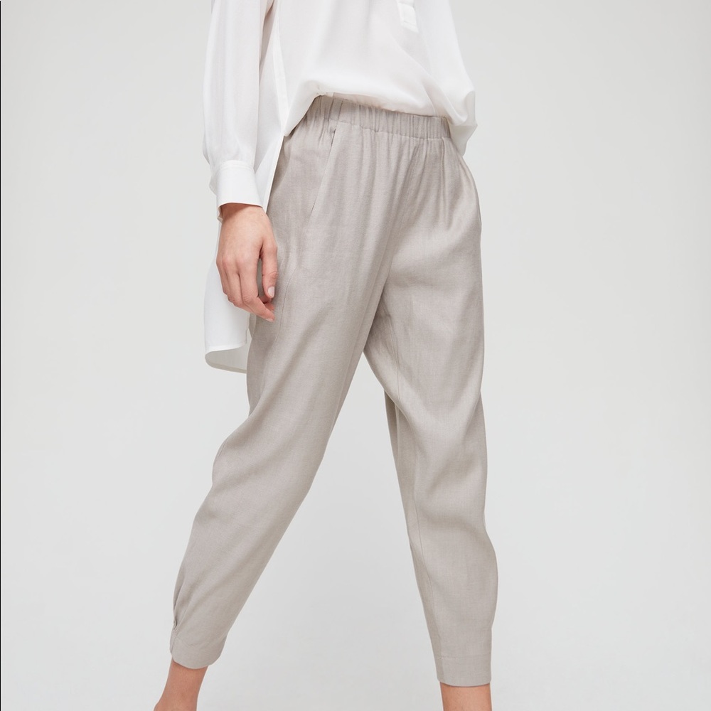 Babaron linen dexter pant